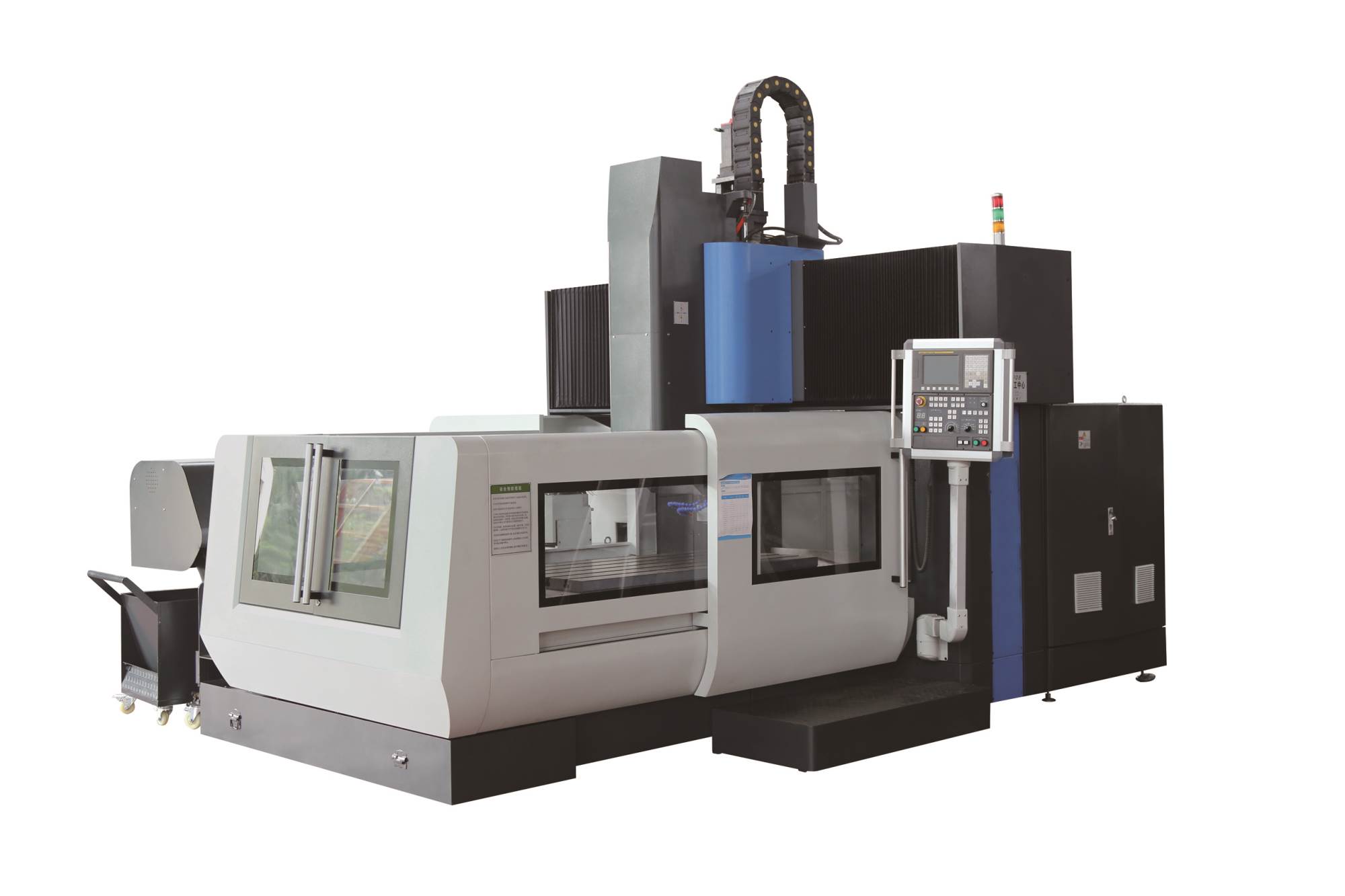 粘刀的雙頭精雕機(jī)，如何處理？